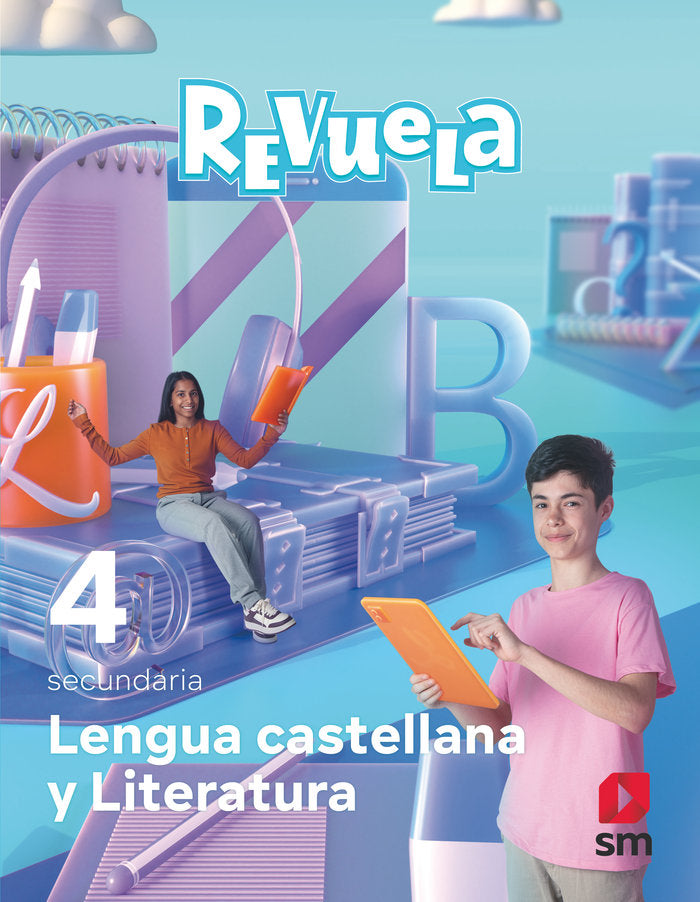 Lengua Castellana y Literatura. 4 Secundaria. Revuela | Varios autores | 9788498561913 (SM) Imagen principal del producto