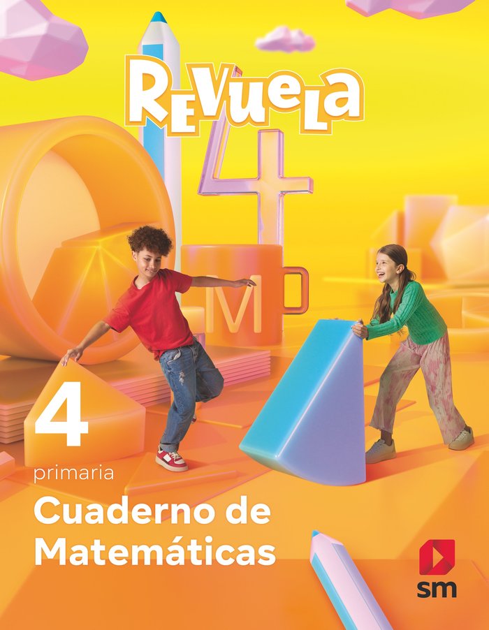 Cuaderno de Matemáticas. 4 Primaria. Revuela | Varios autores | 9788498562118 (Sm) Imagen principal del producto