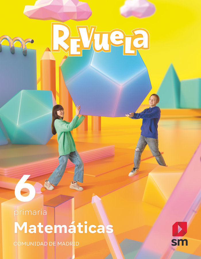 Matemáticas. 6 Primaria. Revuela. Comunidad de Madrid | Varios autores | 9788498562149 (Sm) Imagen principal del producto