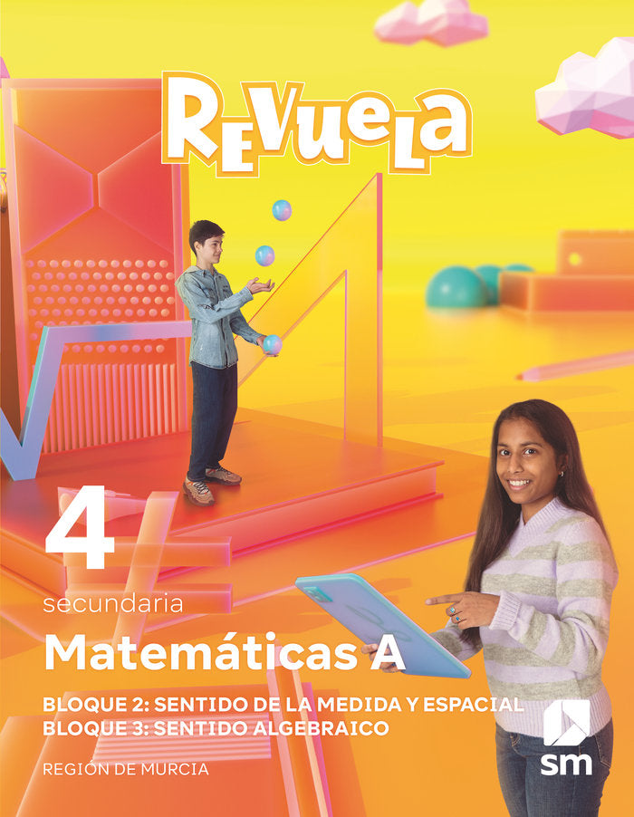 Matemáticas Apl, Sociales 4º ESO Murcia Revuela 23 (Sm) - 9788498562248 Imagen principal del producto