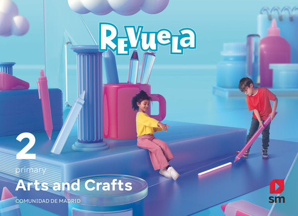 ARTS & CRAFTS 2º de Primaria MADRID REVUELA 23 | AA,VV | 9788498562828 (Sm) Imagen principal del producto