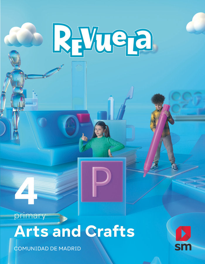 Arts and Crafts. 4 Primary. Revuela. Comunidad de Madrid | Varios autores | 9788498562910 (Sm) Imagen principal del producto