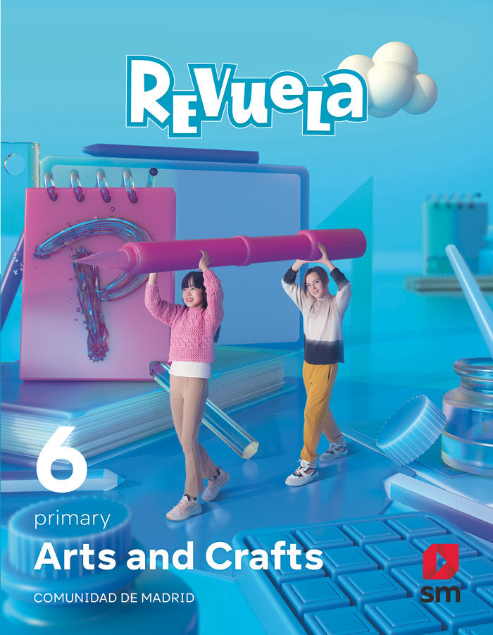 Arts and Crafts. 6 Primary. Revuela. Comunidad de Madrid | Varios autores | 9788498563061 (Sm) Imagen principal del producto