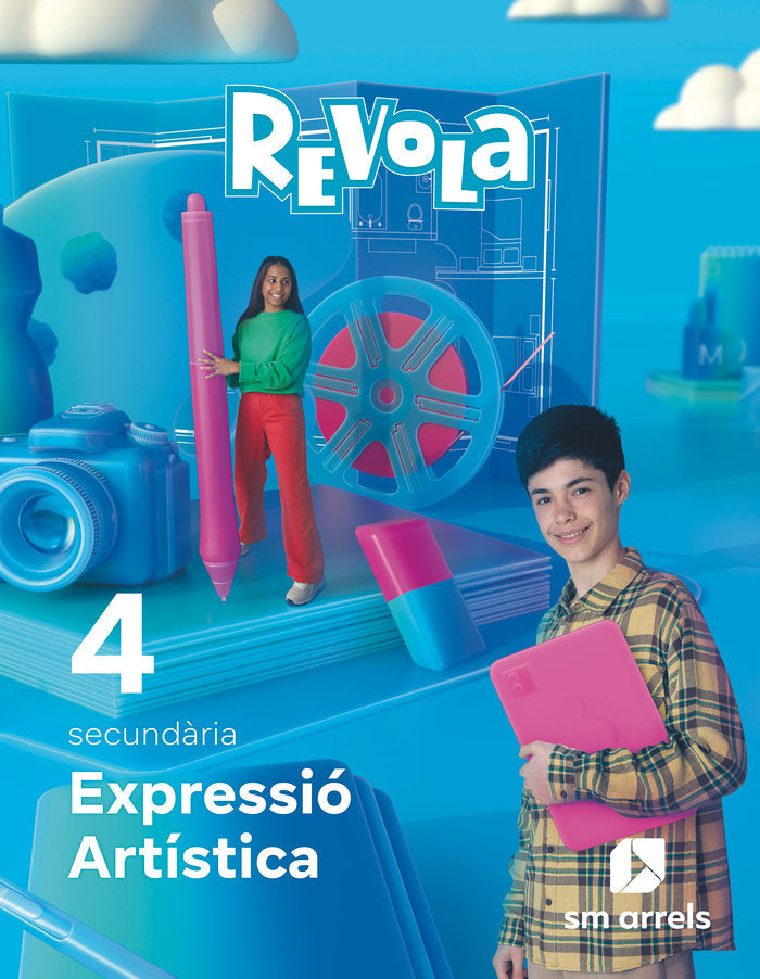 Expresión Artística 4º ESO Valencia Revuela 23 (Sm) - 9788498563436 Imagen principal del producto
