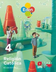 Religión Católica. 4 Primaria. Edén. Revuela. Región de Murcia | Varios autores | 9788498565096 (Sm)