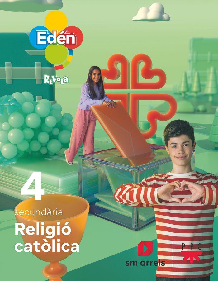 Religión Catolica 4º ESO Valencia Eden 23 (Sm) - 9788498565225 Imagen principal del producto