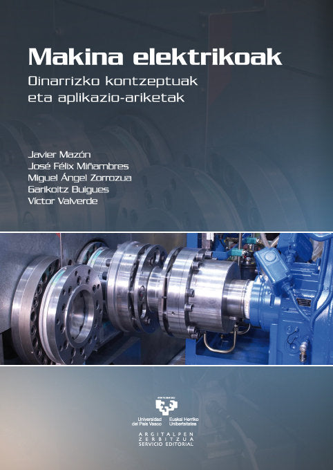 MAKINA ELEKTRIKOAK OINARRIZKO KONTZEPTUAK ETA APLIKAZIOARI - 9788498606980 Imagen principal del producto