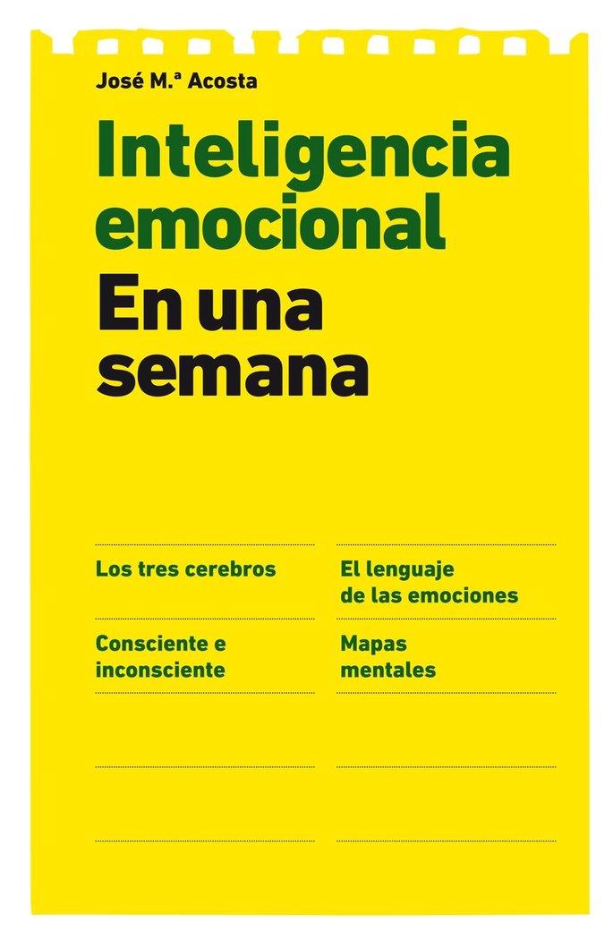 INTELIGENCIA EMOCIONAL EN UNA SEMANA - 9788498751673