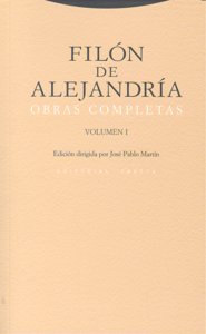 FILON DE ALEJANDRIA OBRAS COMPLETAS I - 9788498790221 Imagen principal del producto