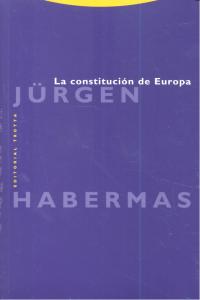 CONSTITUCION DE EUROPA - 9788498793130 Imagen principal del producto