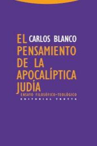 PENSAMIENTO DE LA APOCALIPTICA JUDIAEL - 9788498794311 Imagen principal del producto