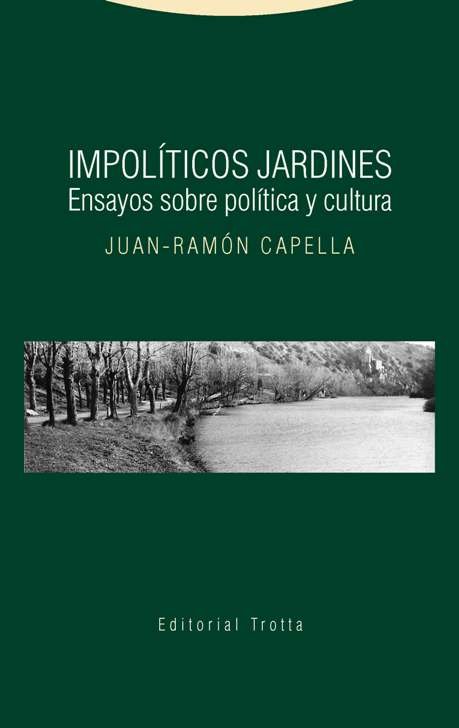 IMPOLITICOS JARDINES - 9788498796308 Imagen principal del producto