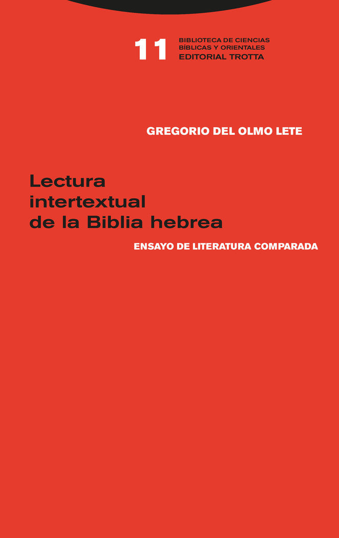 LECTURA INTERTEXTUAL DE LA BIBLIA HEBREA - 9788498797381 Imagen principal del producto