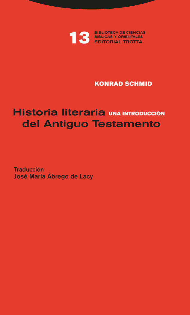 HISTORIA LITERARIA DEL ANTIGUO TESTAMENTO - 9788498797442 Imagen principal del producto