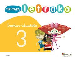 TIPI-TAPA LETRAKA 3 ED12 | AA,VV, | 9788498941272 (Zubia Santillana)