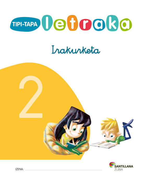 LECTOESCRITURA CARTILLA 2 EUSK ED12 | Varios Autores | 9788498941371 (Zubia Santillana)