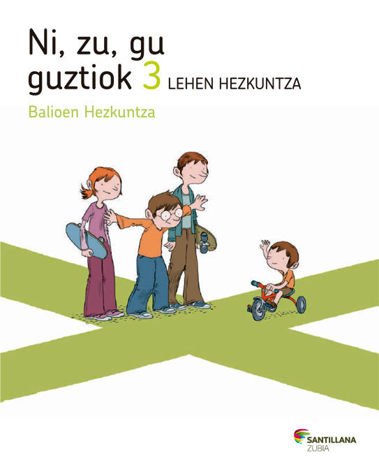 Koad Ni Zu Gu Guztiok J Bideak 3º EP 2012 (Zubia Santillana) - 9788498944051 Imagen principal del producto