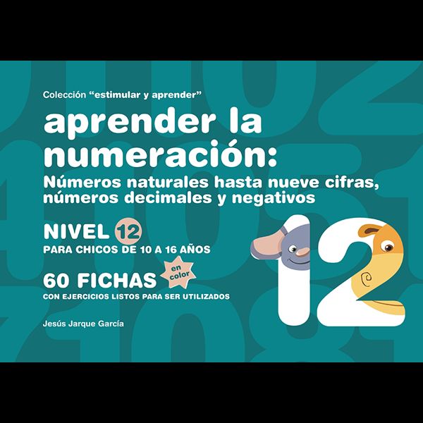 APRENDER LA NUMERACION 12 - 9788498963496