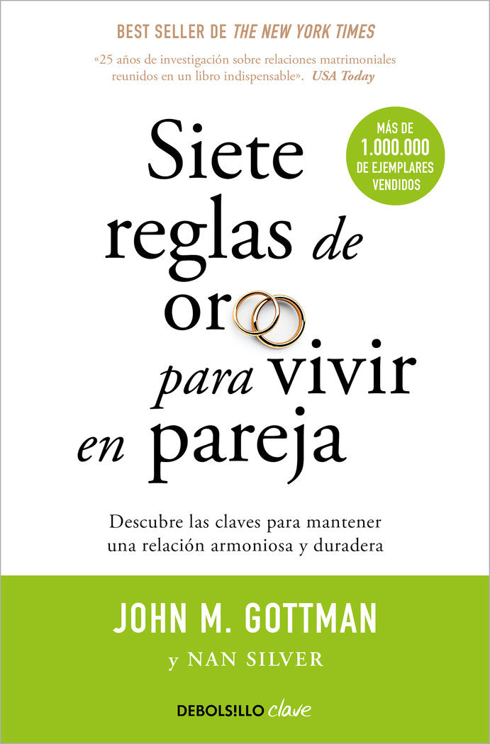 SIETE REGLAS DE ORO PARA VIVIR EN PAREJA - 9788499084480