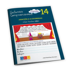 LECTURAS COMPRENSIVAS 14 | MARTINEZ ROMERO,JOSE | GEU | 9788499151458