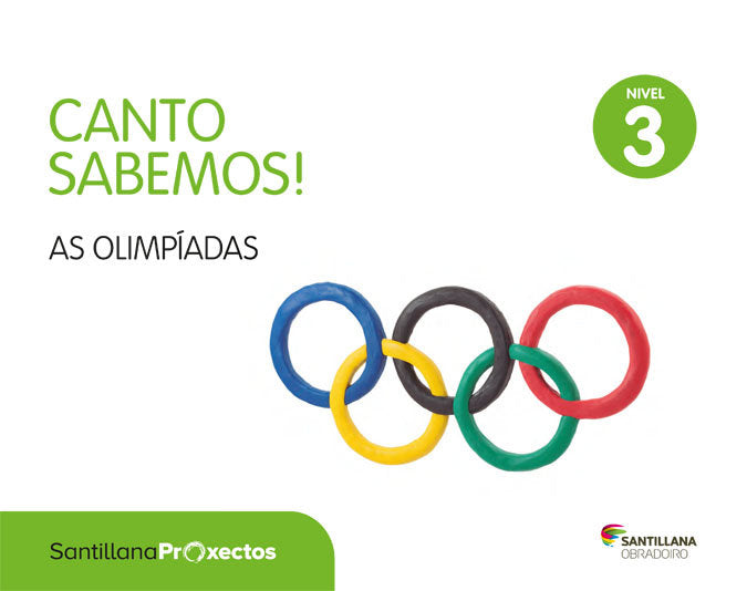 CANTO SABEMOS 3 AS OLIMPIADAS 5AÑOS 17 | AA,VV | 9788499722870 (Obradoiro Santillana) Imagen principal del producto