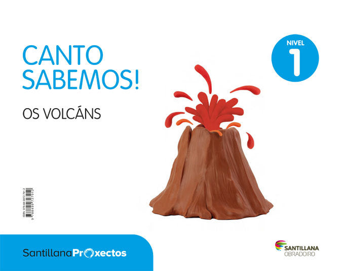 CANTO SABEMOS 1 OS VOLCANS 3AÑOS 18 | Varios Autores | 9788499727912 (Obradoiro Santillana) Imagen principal del producto