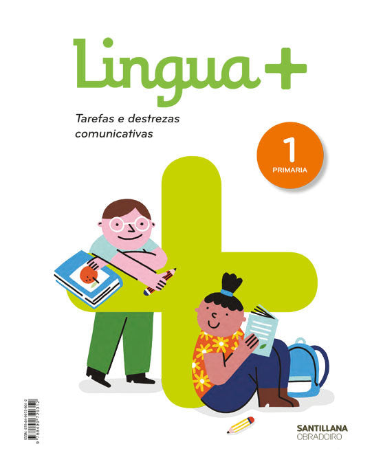 LINGUA+ 1oEP PRACTICA GALICIA 18 LENGUA+ | AA,VV | 9788499729312 (Obradoiro Santillana) Imagen principal del producto