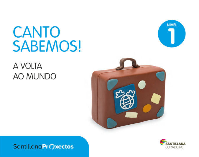 CANTO SABEMOS 1 A VOLTA AO MUNDO 3AÑOS 17 | Varios Autores | 9788499729541 (Obradoiro Santillana) Imagen principal del producto