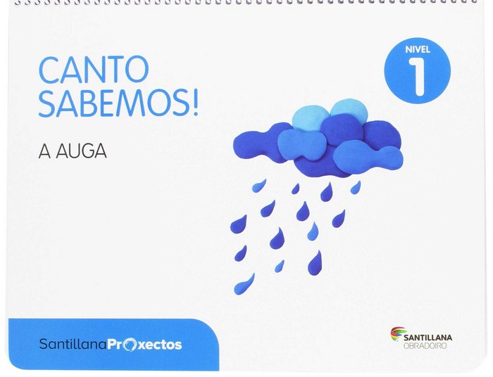 CANTO SABEMOS 1 A AUGA 3AÑOS 17 | Varios Autores | 9788499729565 (Obradoiro Santillana)