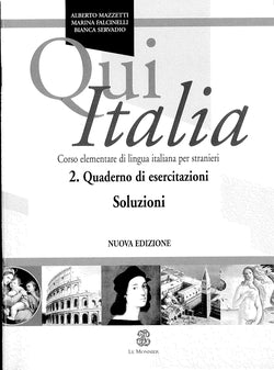 Qui Italia 2 (soluzioni Quader | LE MONNIER | 9788800853583