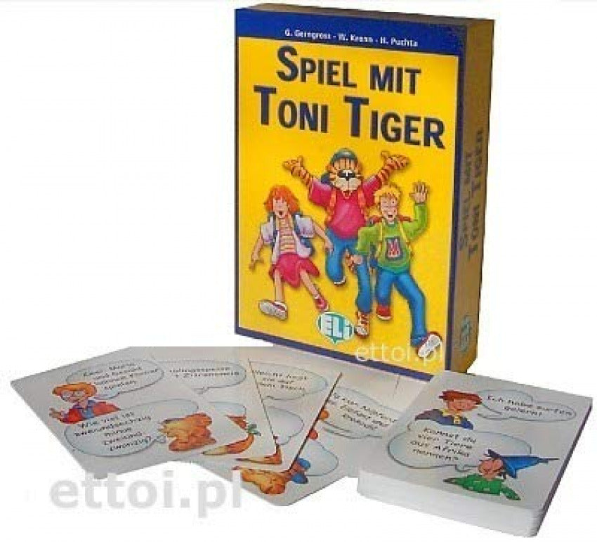 Deutsch Mit Toni Tiger - Kartenspiel Imagen principal del producto