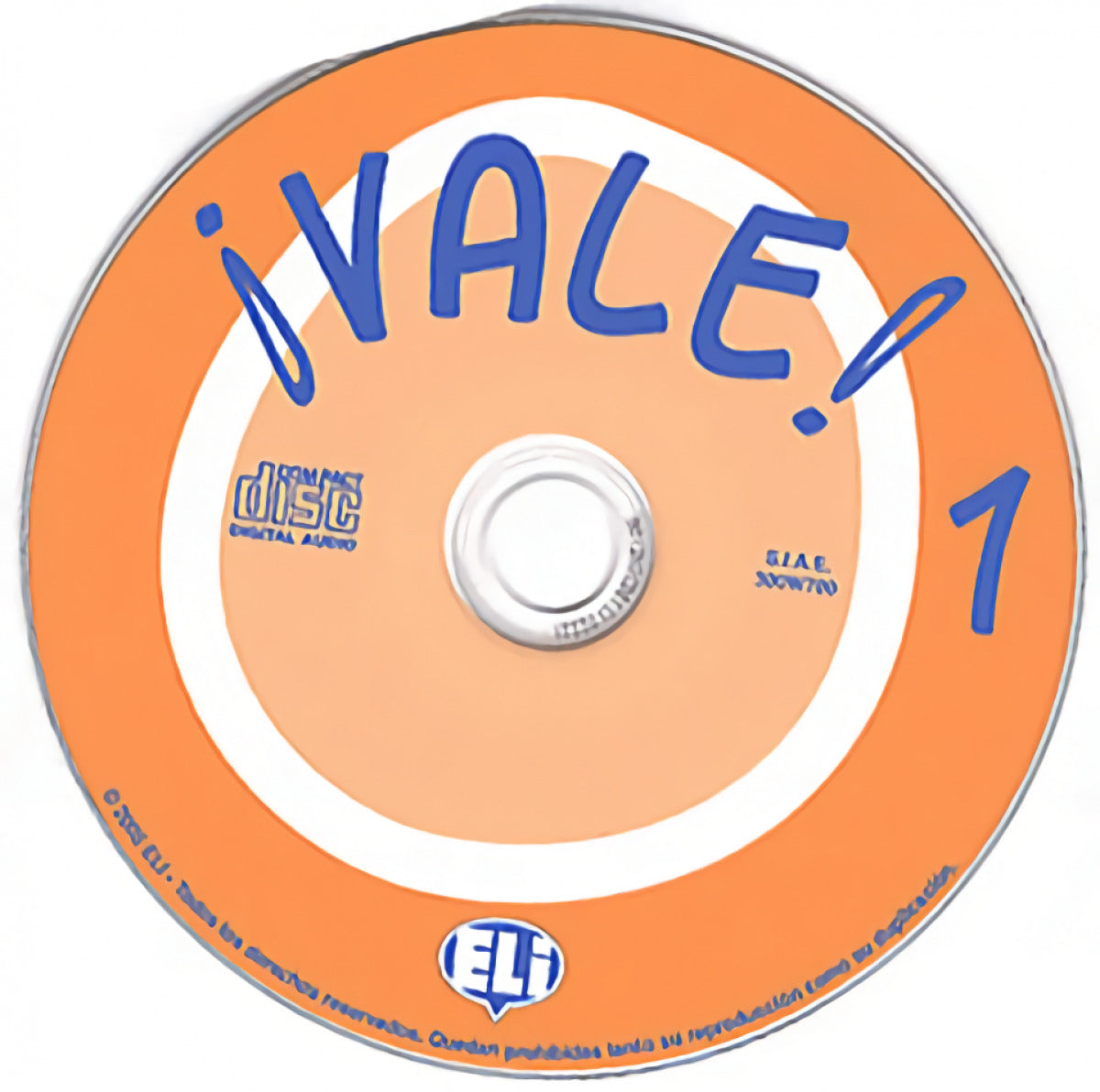 ¡vale! 1.(audio Cd)
