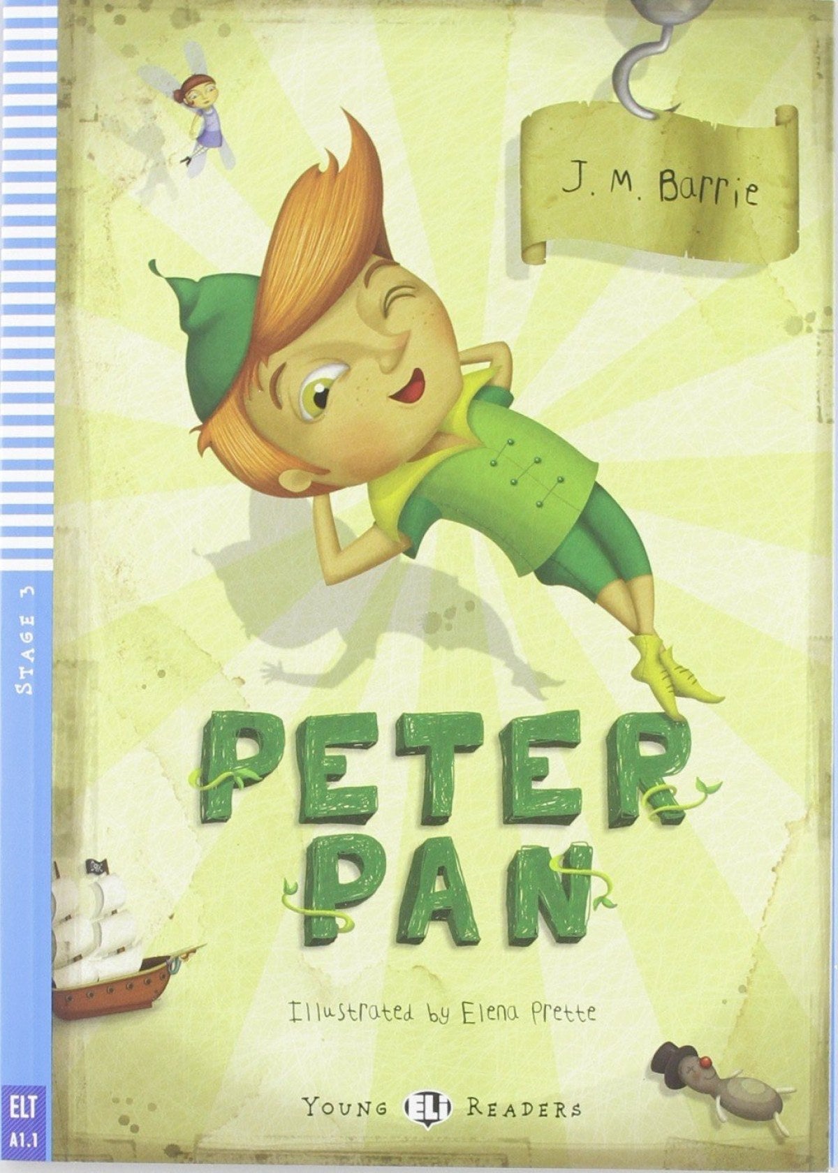 Peter pan +cd a1.1 stage 3 young readers Imagen principal del producto
