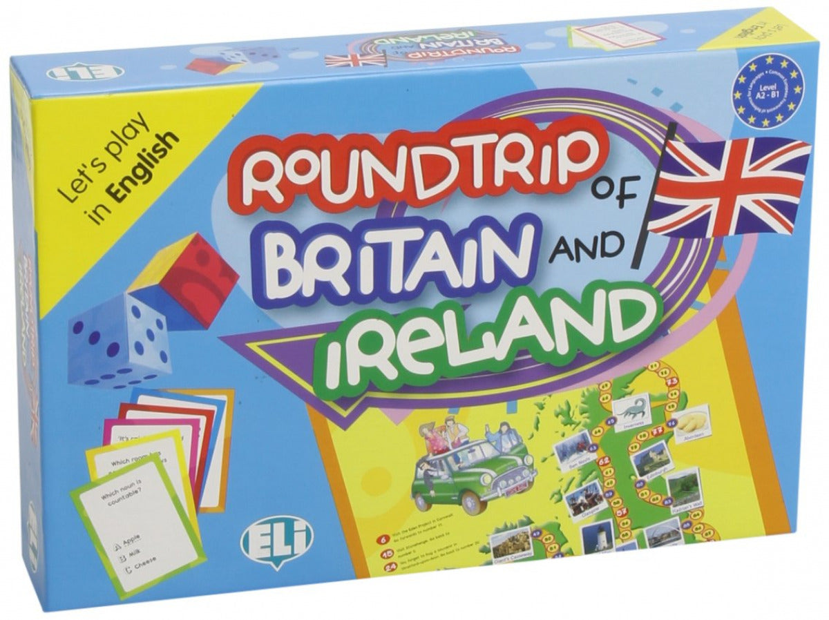 Roundtrip of britain and ireland -let's play in english -level a2 Imagen principal del producto