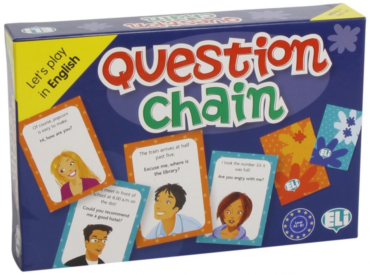 Question chain -let's play in english -level a2-b1 Imagen principal del producto