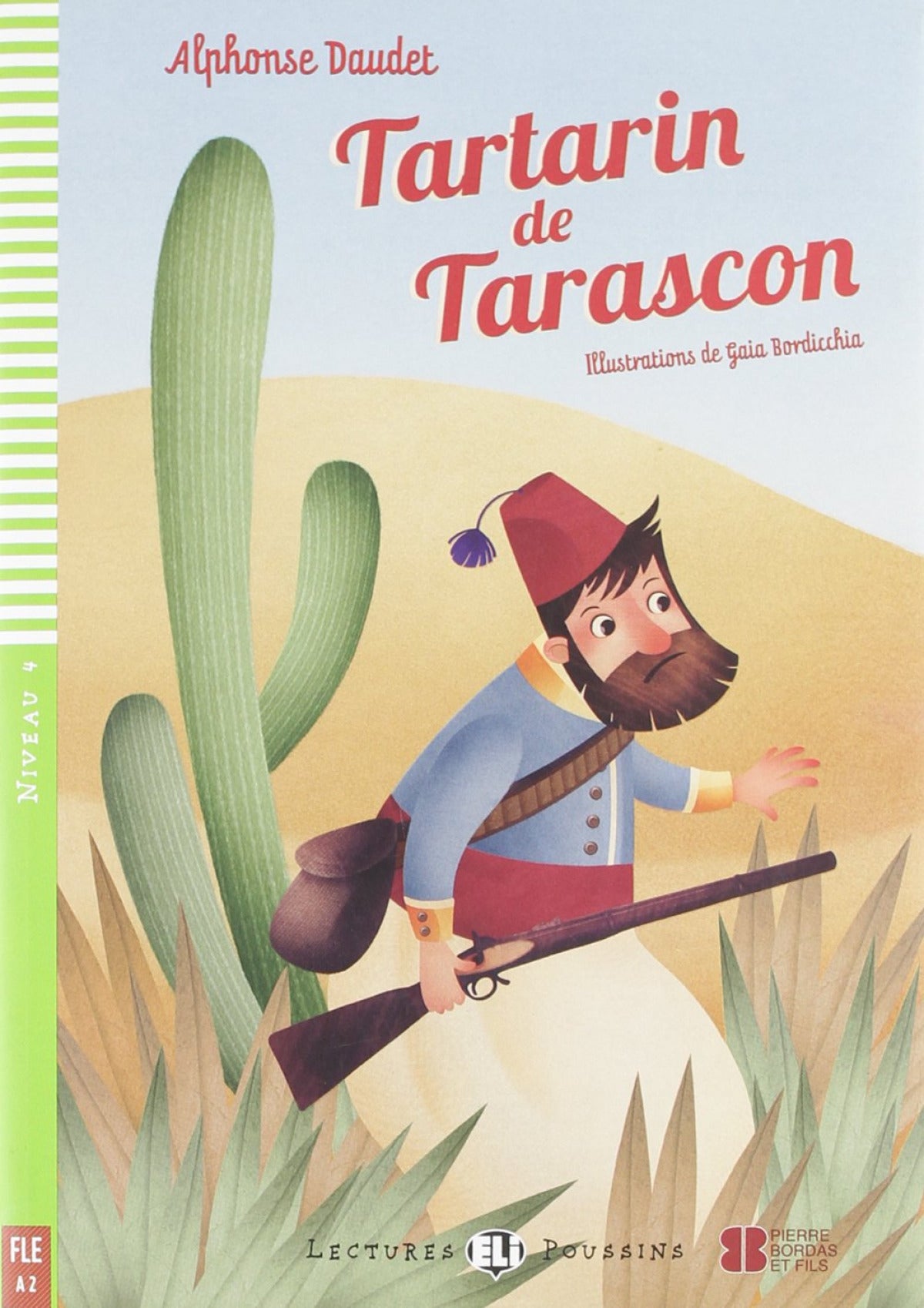 Tartarin de Tarascon (niv. 4 - A2) + CD Imagen principal del producto