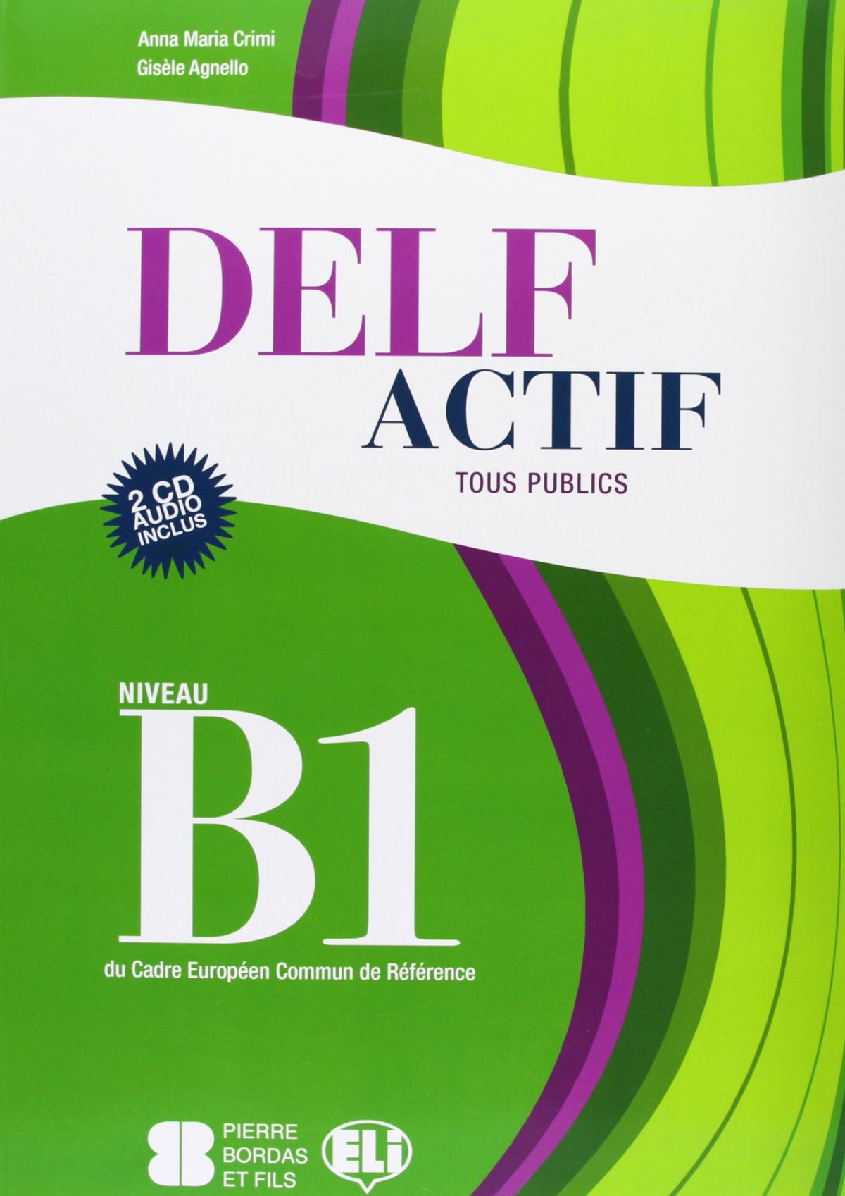 Delf Actif B1 Tous Publics Book + 2cd Imagen principal del producto