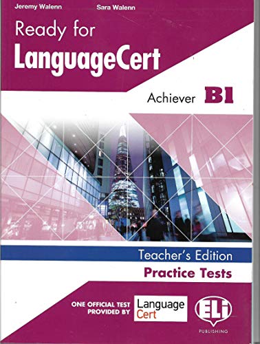 Ready for Language Cert B1 Teachers Book Imagen principal del producto