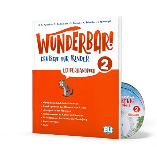 Wunderbar! 2 - Tg + 2 Audio Cds Imagen principal del producto