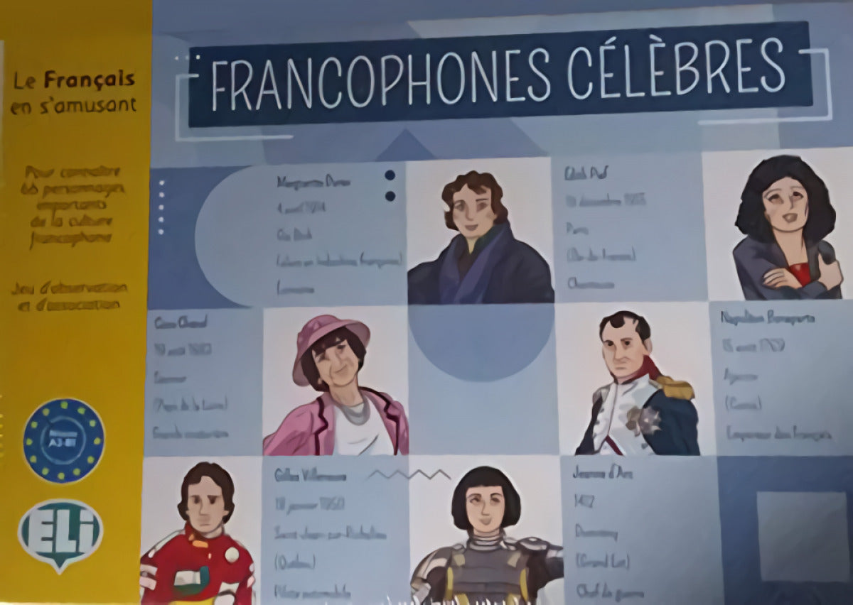 Francophones Celebres Imagen principal del producto