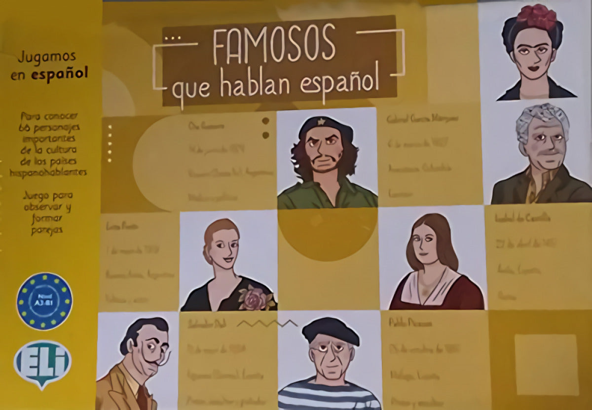 Famosos Que Hablan Español Imagen principal del producto