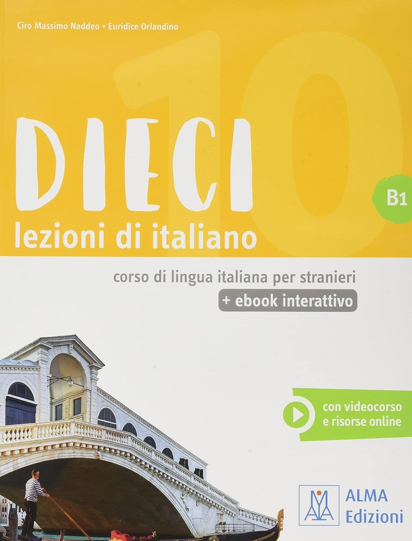 Dieci B1 Alumno+Ebook - 9788861826885