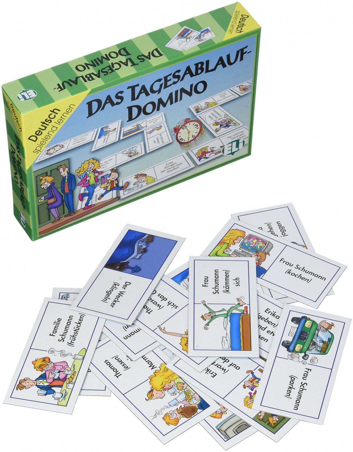 (aleman).das tagesablauf-domino
