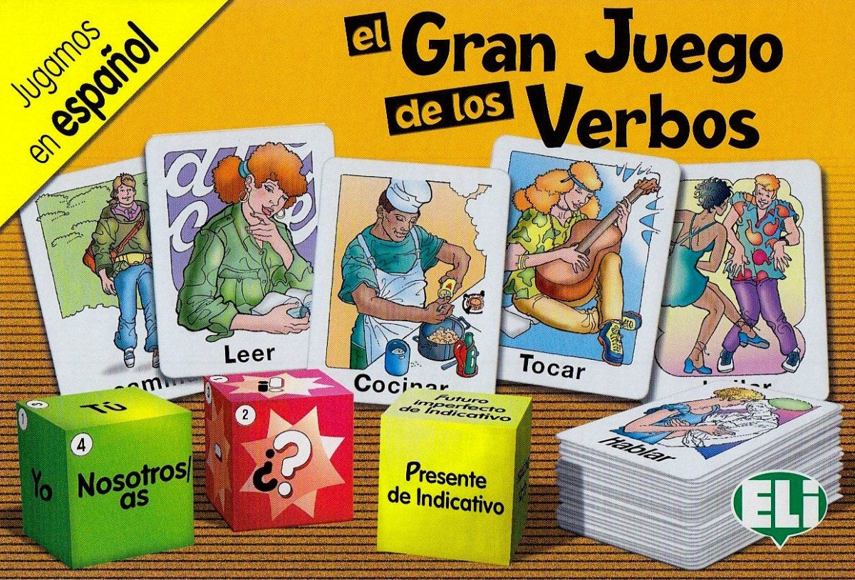 (español).gran juego de los verbos Imagen principal del producto