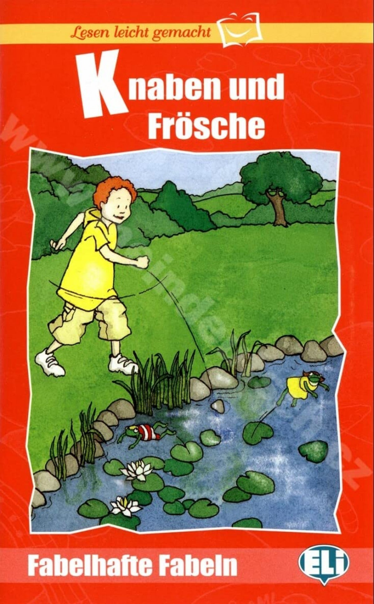 Knaben und frosche