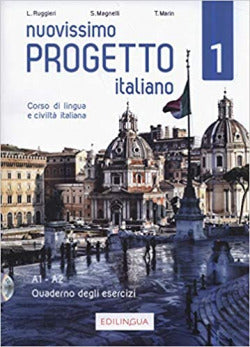 Nuovissimo Progetto Italiano 1 Quaderno Degli Esercizi +MP3