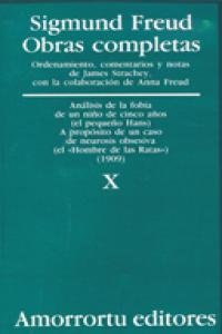 ANALISIS DE LA FOBIA DE UN NIÑO DE 5 AÑOS O,C,TOMO 10 | FREUD,SIGMUND | AMORRORTU EDITORES S,A, | 9789505185863