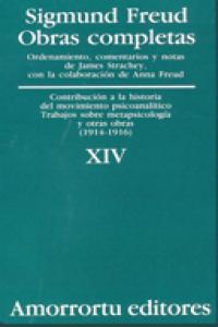 OBRAS COMPLETAS FREUD XIV CONTRIBUCION A LA HA,DEL MOVIMIE | FREUD,SIGMUND | AMORRORTU EDITORES S,A, | 9789505185900