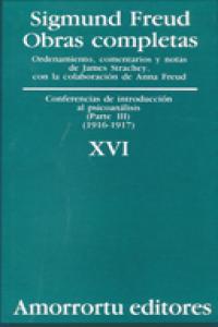 CONFERENCIAS INT, AL PSICOANALISIS III O,C,TOMO 16 | FREUD,SIGMUND | AMORRORTU EDITORES S,A, | 9789505185924