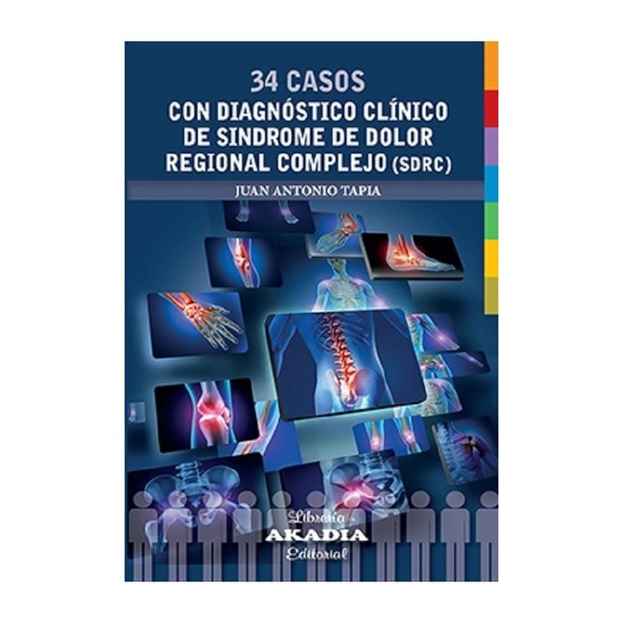 34 CASOS CON DIAGNOSTICO CLINICO DE SINDROME DE DOLOR REGIO - 9789875704916 Imagen principal del producto